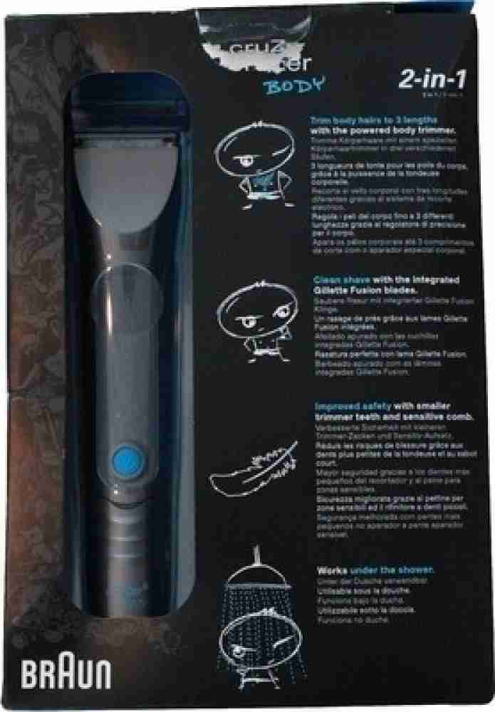 Braun CruZer 6 Body 2-in-1 Groomer