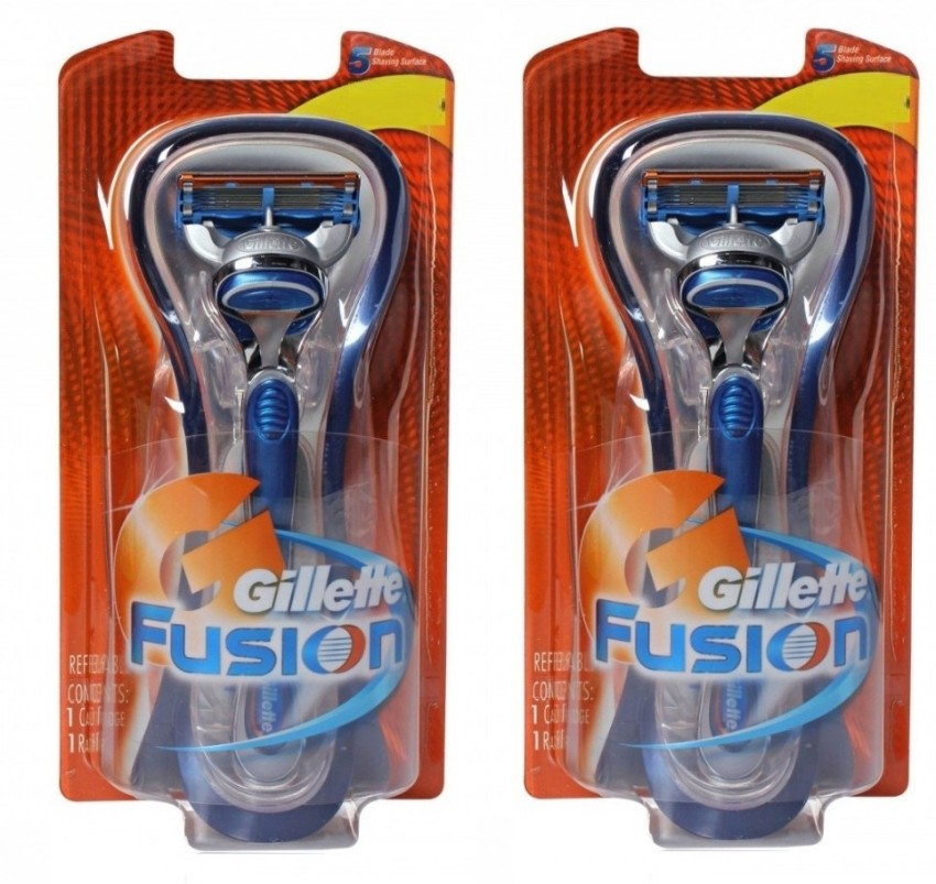 Gillette Fusion Razor - Price in India, Buy Gillette Fusion Razor Online In  India, Reviews, Ratings & Features