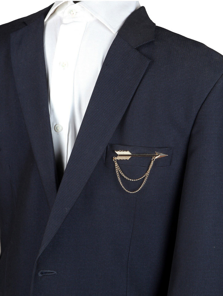 Outdazzle Designer Anchor Brooch Lapel Pin for Suit Blazers