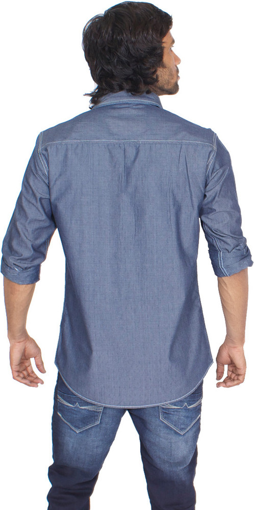 Necked jeans shirts price outlet