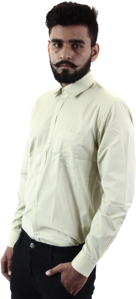 Crazee Wear Men Solid Casual Beige Shirt - Buy Beige Crazee Wear