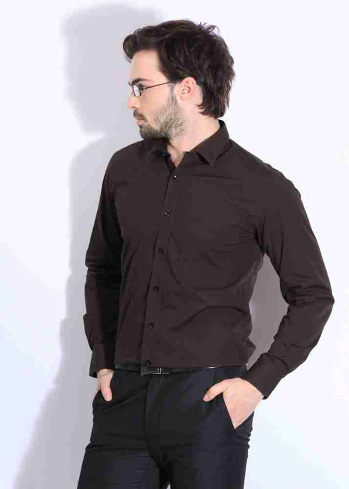 coffee brown colour shirt