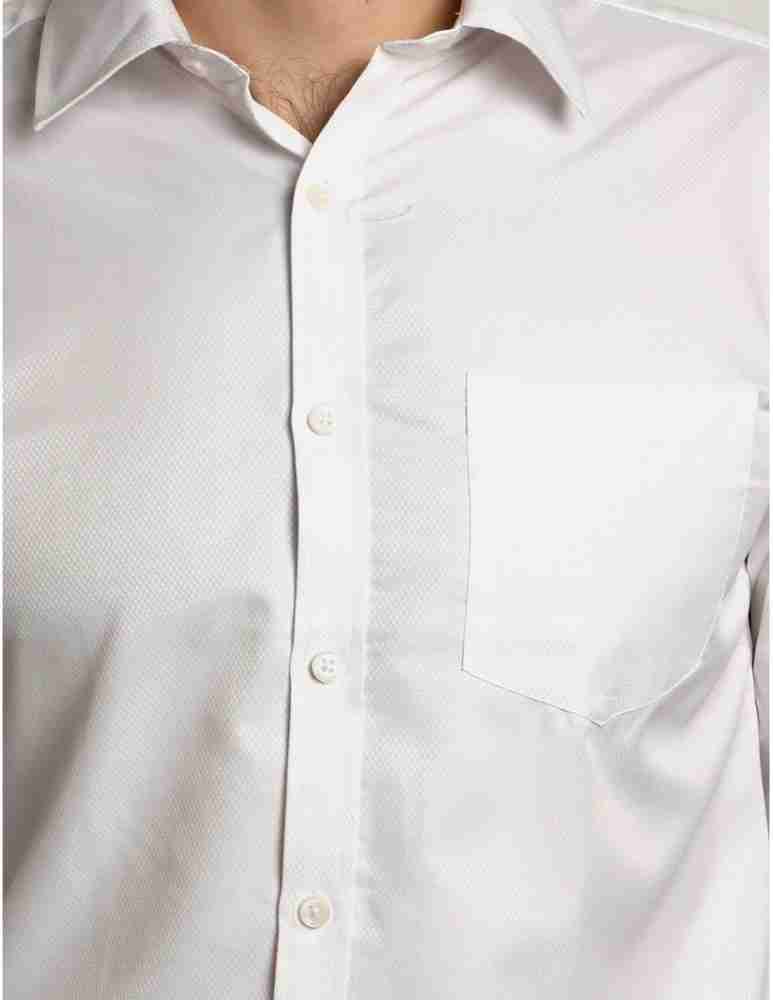 DONEAR NXG Men Solid Formal White Shirt Buy DONEAR NXG Men Solid