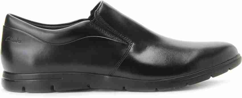 CLARKS Denner Step Genuine Leather Slip On Shoes For Men Buy