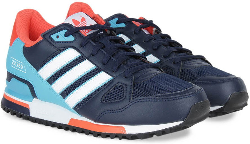 ADIDAS ORIGINALS ZX 750 Men Sneakers For Men Buy CONAVY FTWWHT BRCYAN Color ADIDAS ORIGINALS ZX 750 Men Sneakers For Men Online at Best Price Shop Online for Footwears in India Flipkart