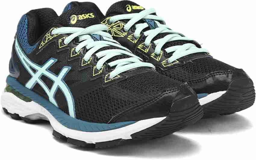 Asics Gt 2000 4 Women Running Shoes For Women Buy Flash Yellow Black Pool Blue Color Asics Gt 2000 4 Women Running Shoes For Women Online at Best Price Shop Online for