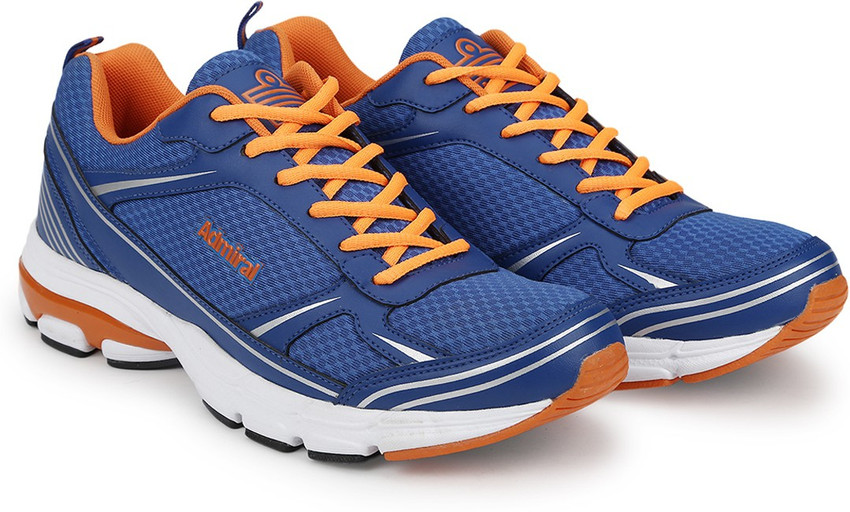 Admiral Atlanta Running Shoes For Men Buy R.Blue Orange Color