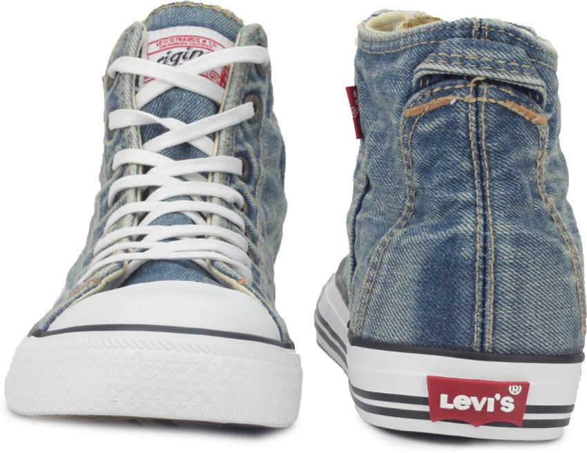 levis high ankle shoes