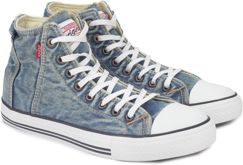 levis high ankle shoes