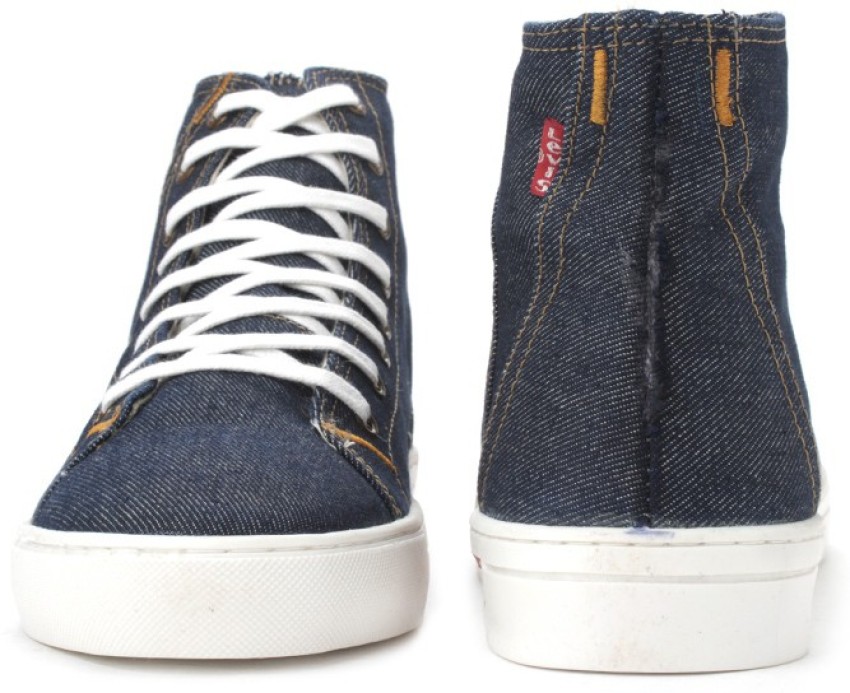 Levi's men's cheap denim sneakers