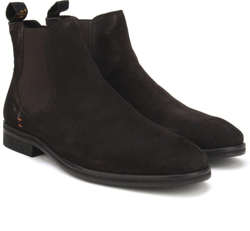 Superdry hot sale leather boots