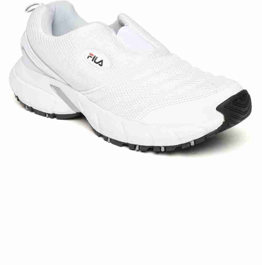 Fila white flabbite store casual shoes