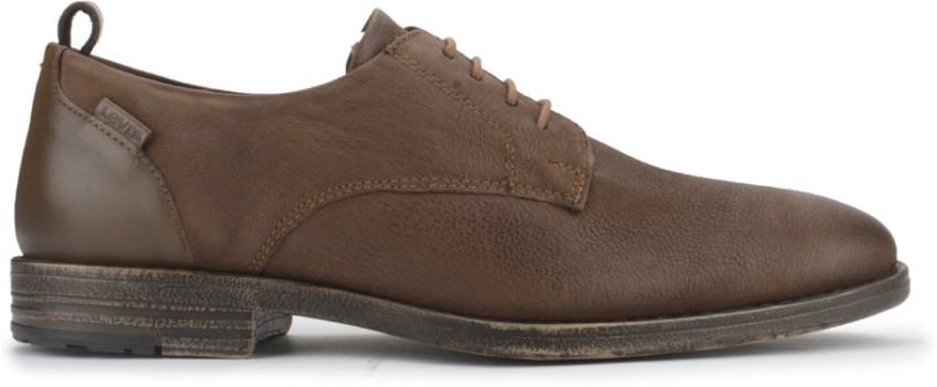 LEVI S Gatsby Lace Up Shoes For Men Buy Tan Color LEVI S Gatsby Lace Up Shoes For Men Online at Best Price Shop Online for Footwears in India Flipkart