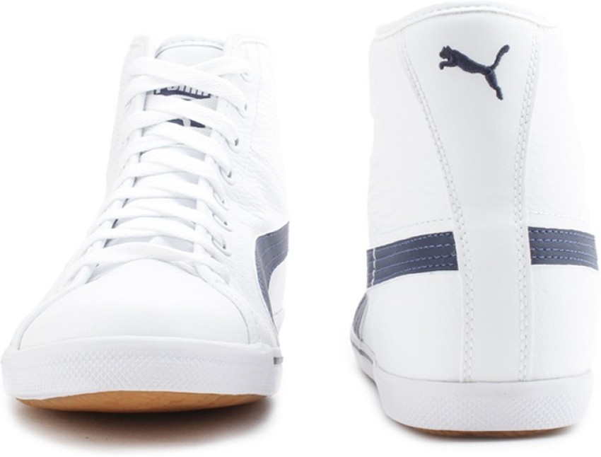 Puma benecio shop high-top leather-sneaker