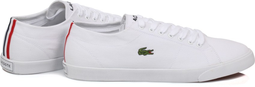 Lacoste white discount