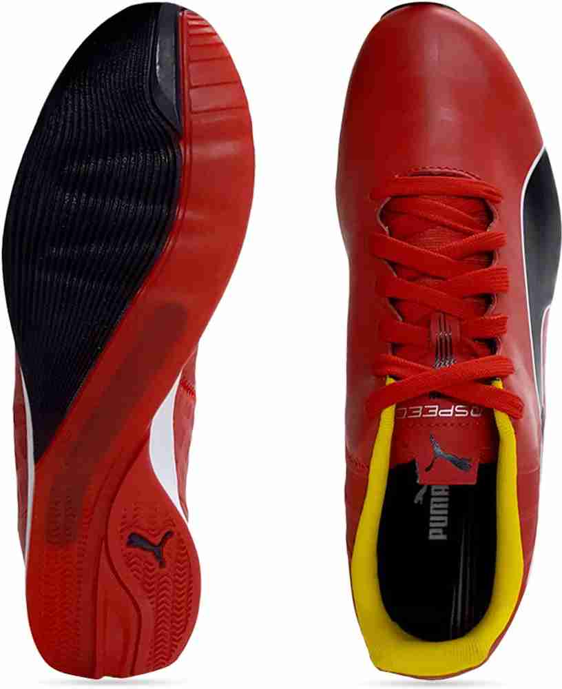 Puma men red 2025 evospeed ferrari shoes