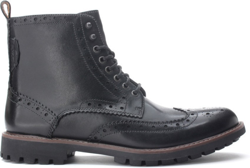 CLARKS Montacute Lord Boots For Men Buy Black Color CLARKS Montacute Lord Boots For Men Online at Best Price Shop Online for Footwears in India Flipkart