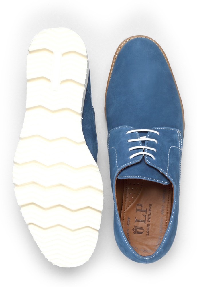 Buy Louis Philippe Casual Shoes For Men ( Blue ) Online at Low