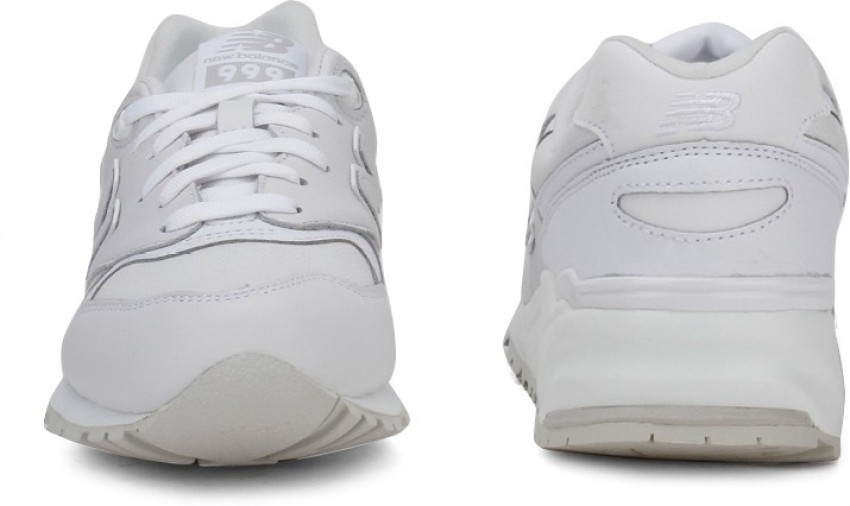 All white new balance clearance 999