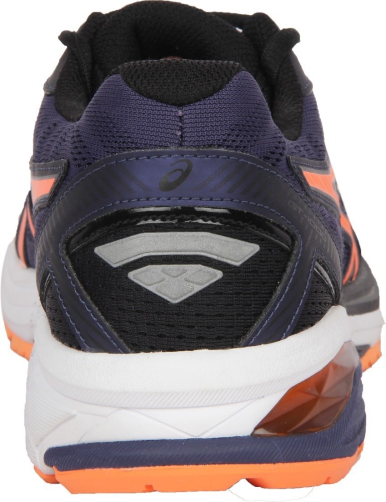 Asics GT 1000 5 Running Shoes For Men Buy INDIGO BLUE HOT ORANGE