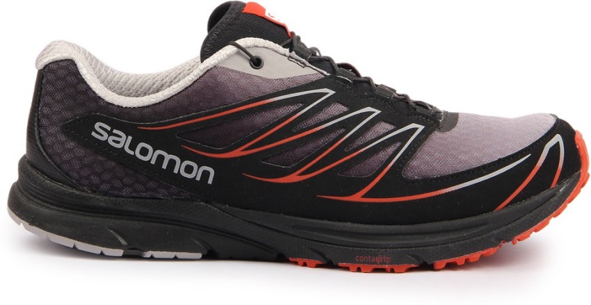 SALOMON SENSE MANTRA 3 ALUMINIUM BLACK OR Trail Running Shoes For