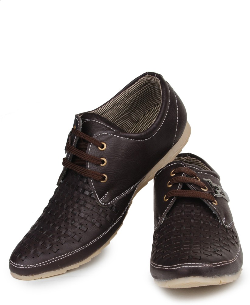 DO BHAI Casual Shoes For Men Buy Brown Color DO BHAI Casual