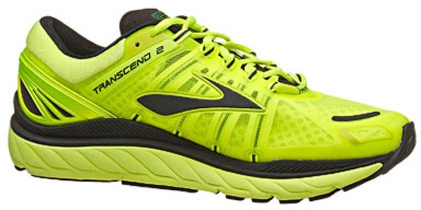 brooks transcend 2 green