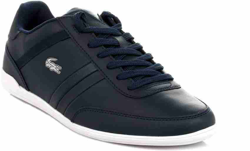 Lacoste mens giron hot sale trainers navy