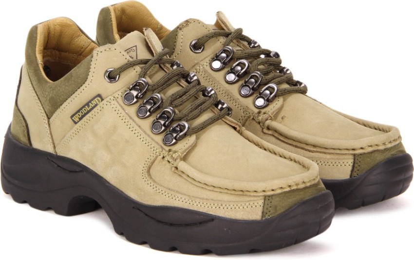 Woodland khaki sale shoes price