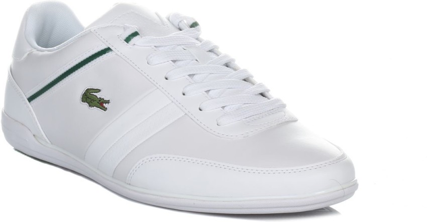 Lacoste giron clearance trainers white