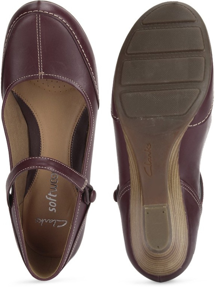 CLARKS Harmonious Day Women Genuine Leather Mary Jane