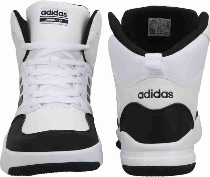 Adidas neo cloudfoam white and outlet black