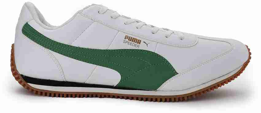 Puma speeder 2025 shoes white