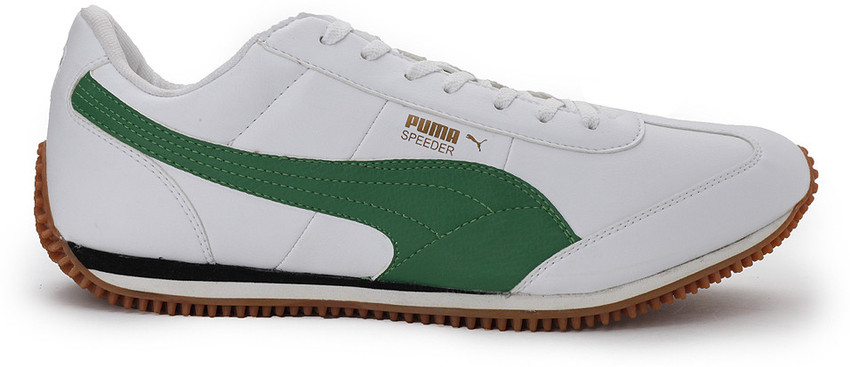 PUMA Speeder Running Shoes For Men Buy White Green Color PUMA
