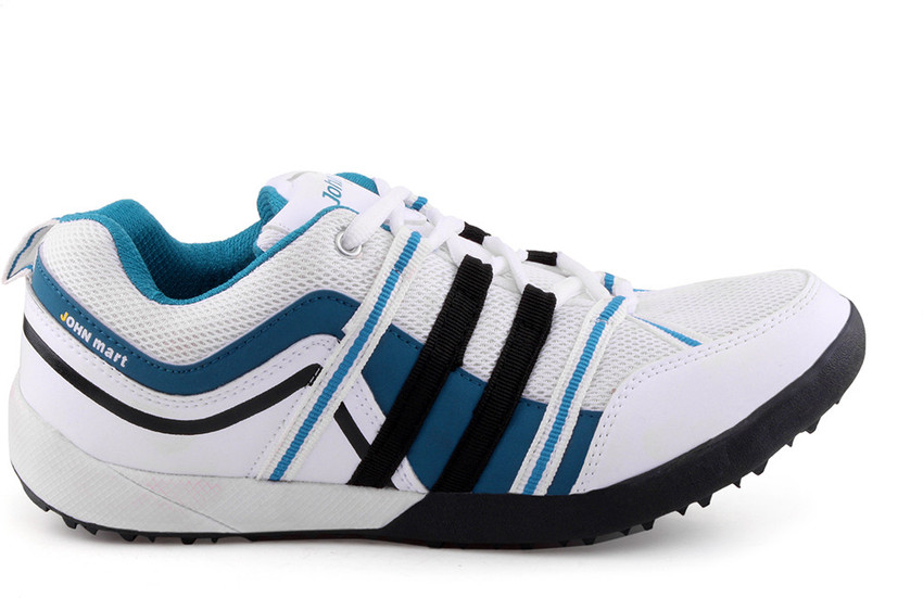 John Mart White S Green Sports Running Shoes For Men Buy White Color John Mart White S Green Sports Running Shoes For Men Online at Best Price Shop Online for