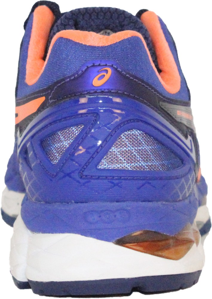 Asics Gel Kayano 22 Running For Men Buy Asics Blue Hot Orange