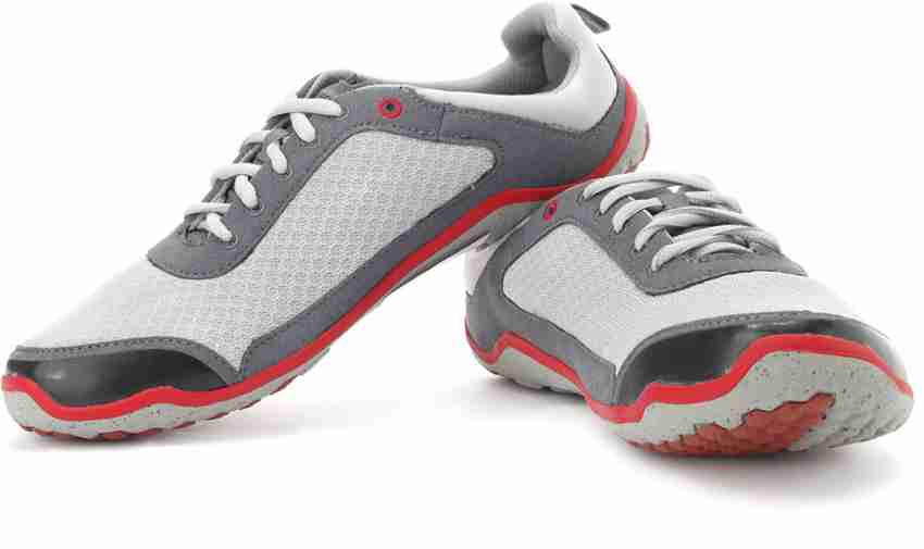 Vivobarefoot Neo Running Shoes For Men - Buy Light Grey, Red Color 