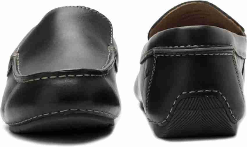 CLARKS Marcos Flow Genuine Leather Slip On Shoes For Men Buy Black Color CLARKS Marcos Flow Genuine Leather Slip On Shoes For Men Online at Best Price Shop Online for