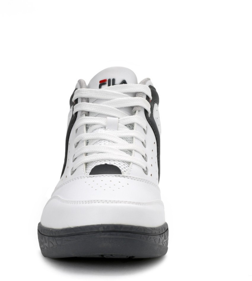 Giant white shop fila shoes