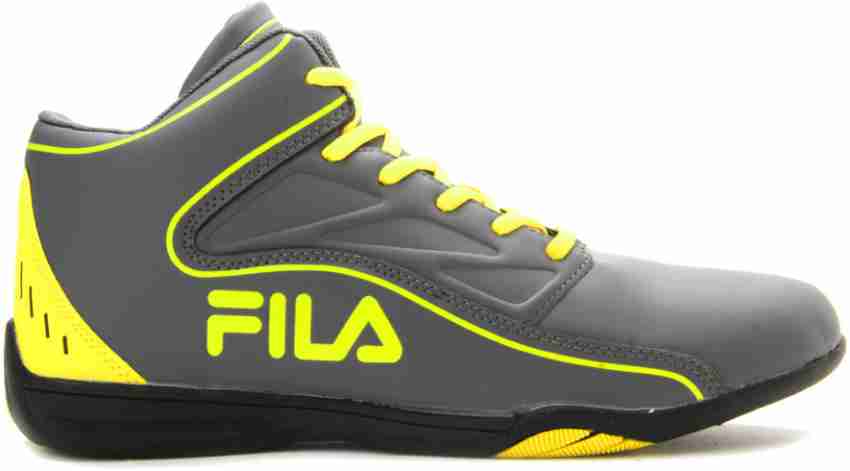 Fila leedo grey sales basketball shoes