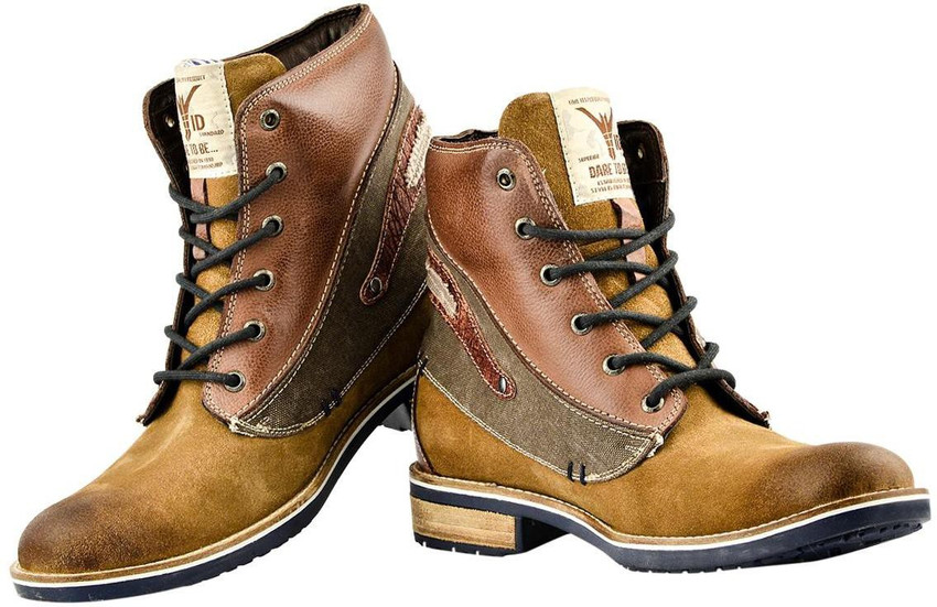Id men's leather discount boots