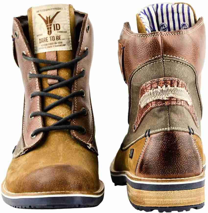 Buy Timber Color iD Boots For Men Online at Best Price