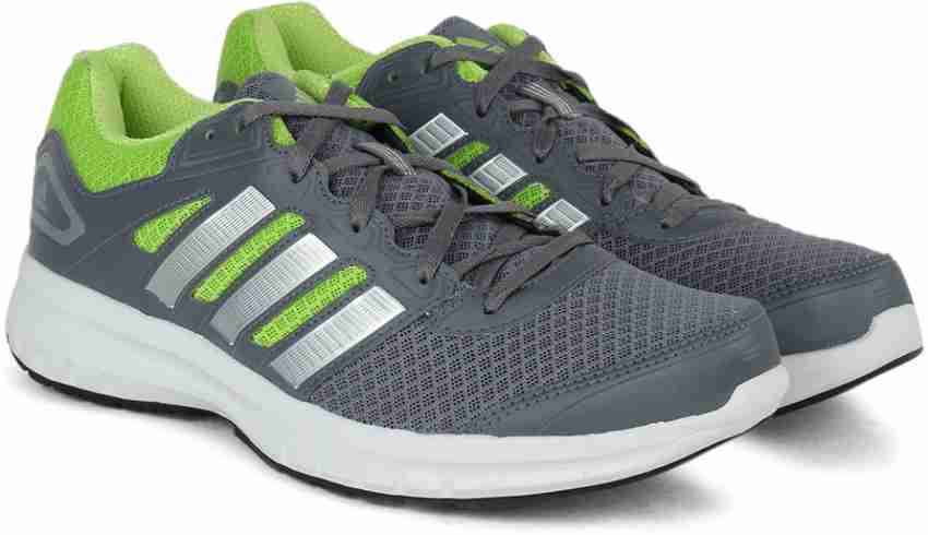 Adidas grey 2025 and green shoes