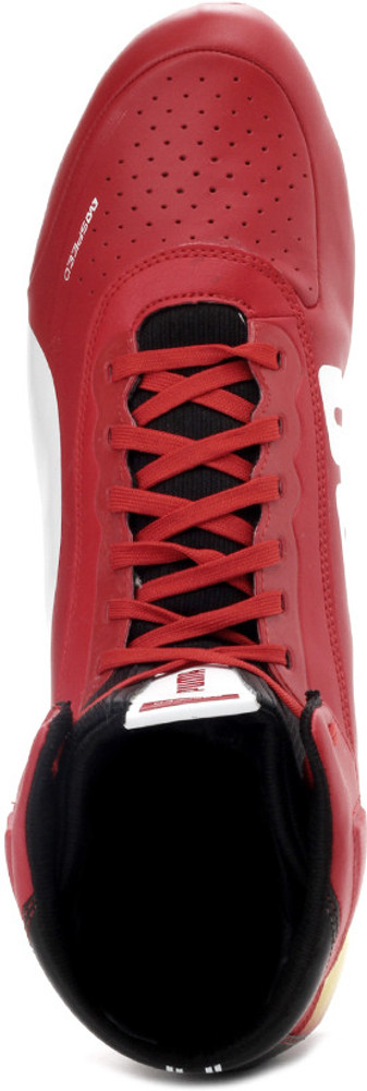 PUMA evoSPEED 1.2 Mid SF Mid Ankle Sneakers For Men Buy Rosso