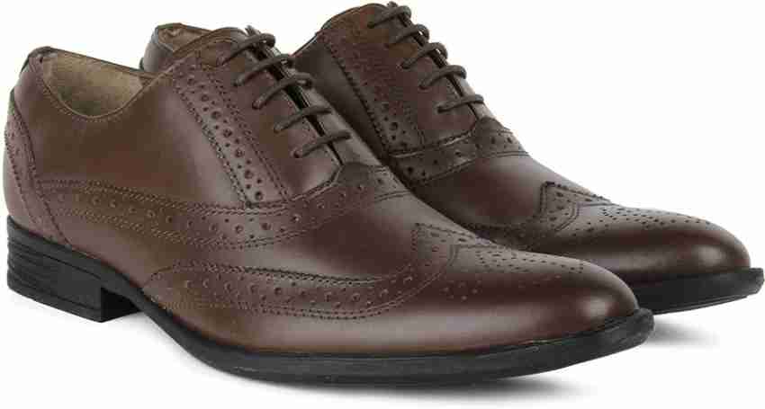 HUSH PUPPIES By Bata PK223 Men Lace Up shoes For Men - Buy BROWN Color HUSH PUPPIES Bata PK223 Lace Up shoes For Men Online at Best Price - Shop