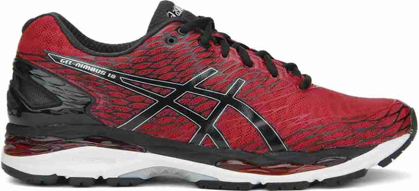 Asics GEL NIMBUS 18 Running Shoes For Men Buy RACING RED