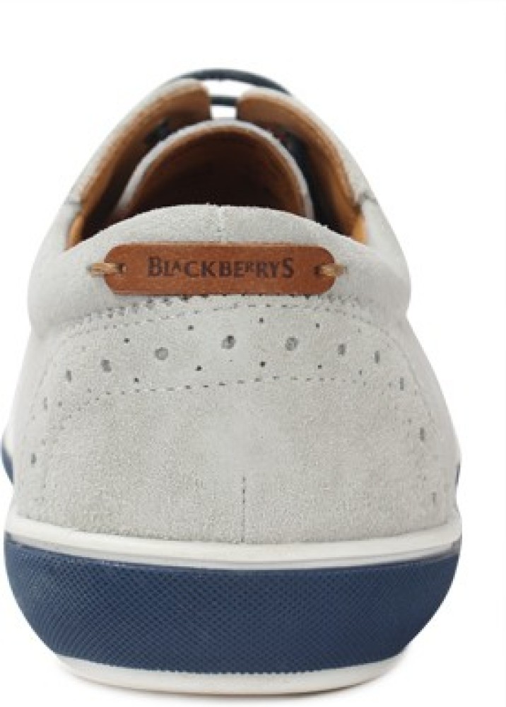 Blackberrys Men Textured Leather Lightweight Sneakers