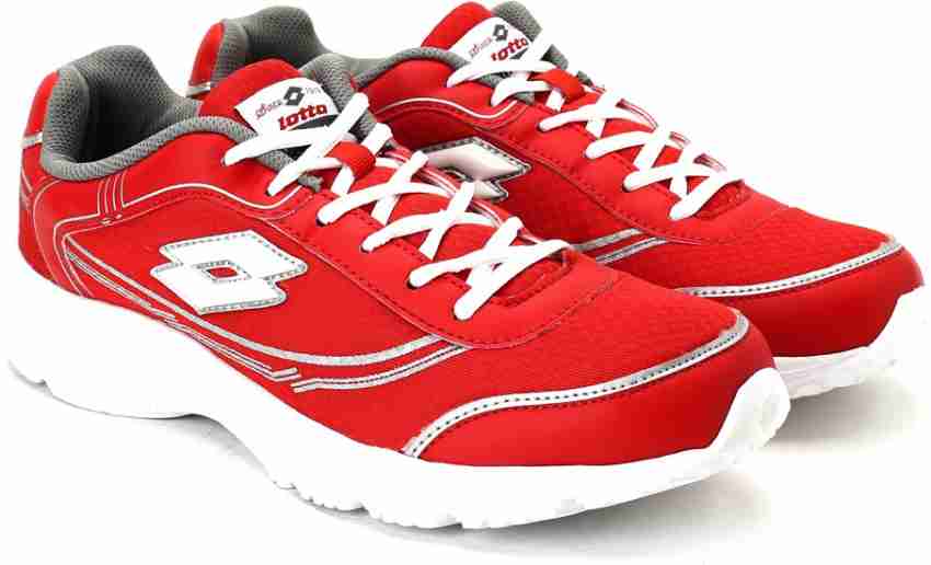 Lotto shoes outlet red colour