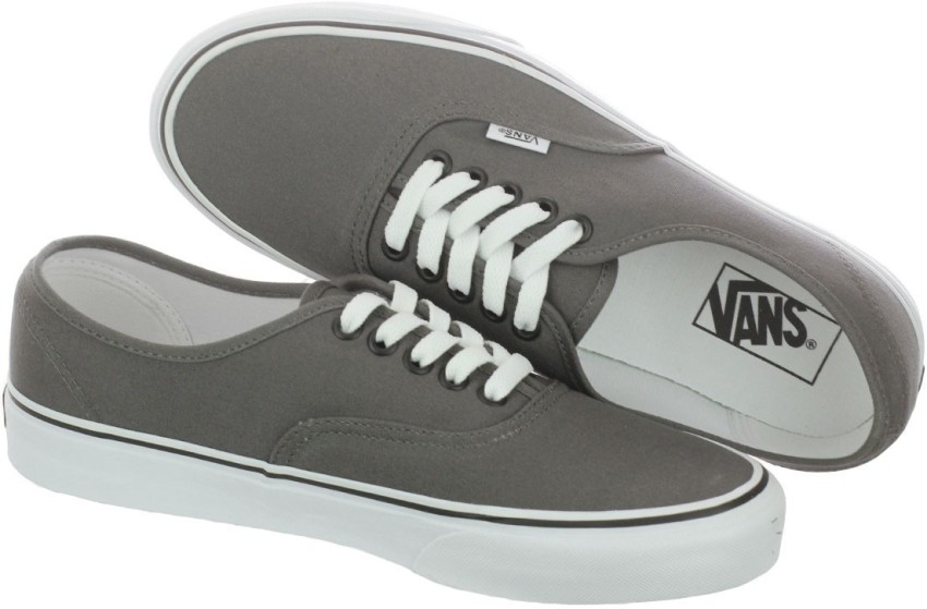 Mens gray cheap vans shoes