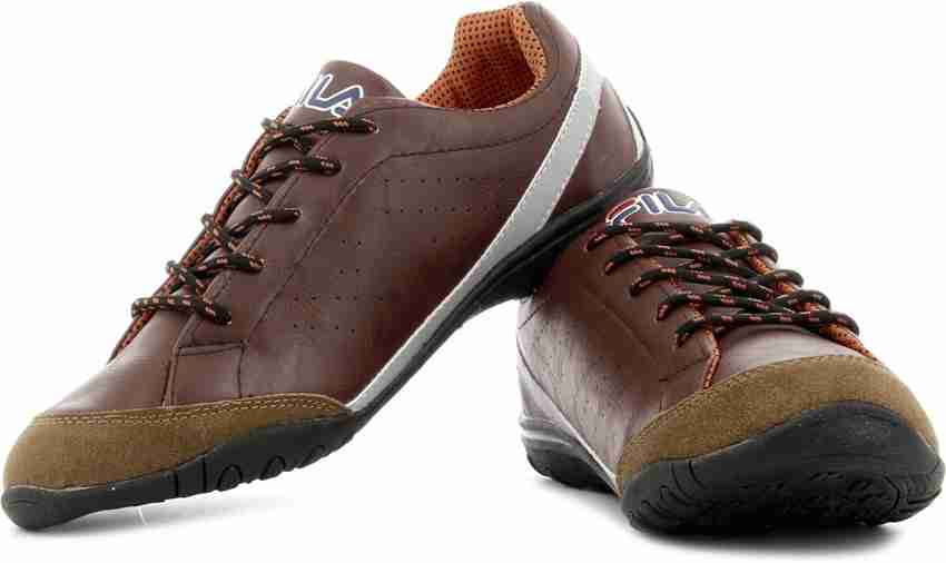 Fila brown casual shoes store